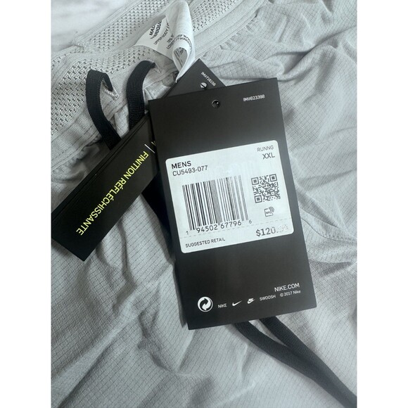 Nike Swift Flyvent Slim Fit Running Grey Sweatpants Men's XXL NEW CU5493-077 - Picture 10 of 16